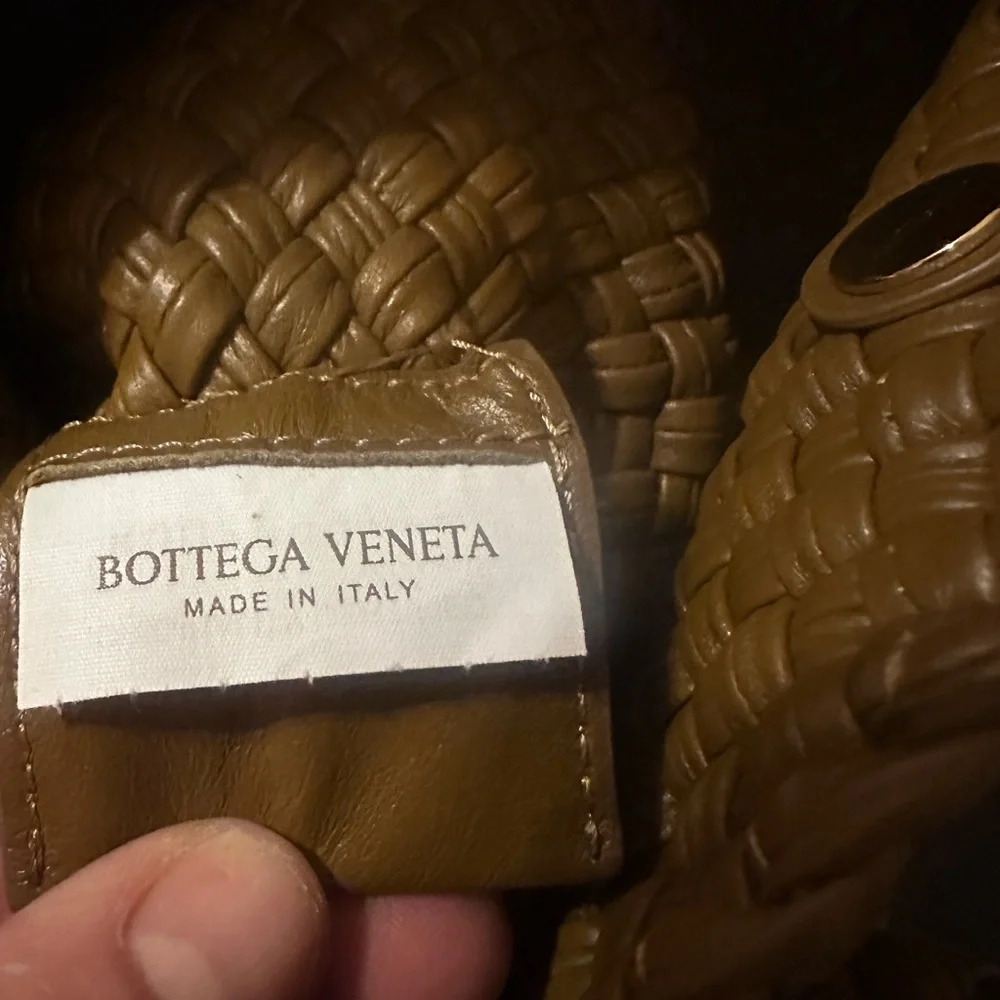 Bottega Brown Woven Handbag - Picture 6 of 6